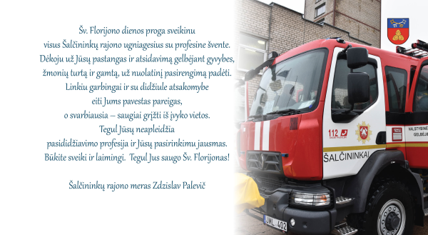 Su Šv. Florijono diena!