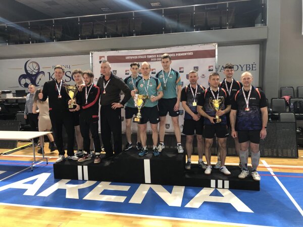 Įvyko finalinės Lietuvos stalo teniso lygų varžybos