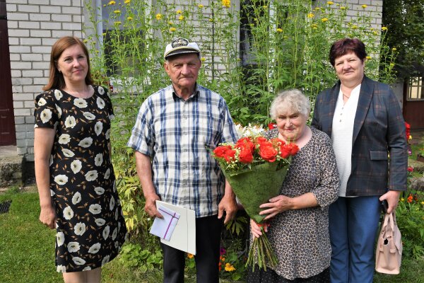 Auksinių vestuvių jubiliejus Tetėnuose 