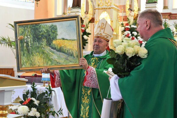 Kalesninkuose lankėsi Gardino vyskupas Aleksandr Kaškevič