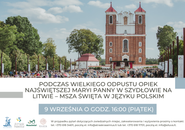 Didžiųjų Šiluvos atlaidų metu Lietuvoje – šv. mišios lenkų kalba