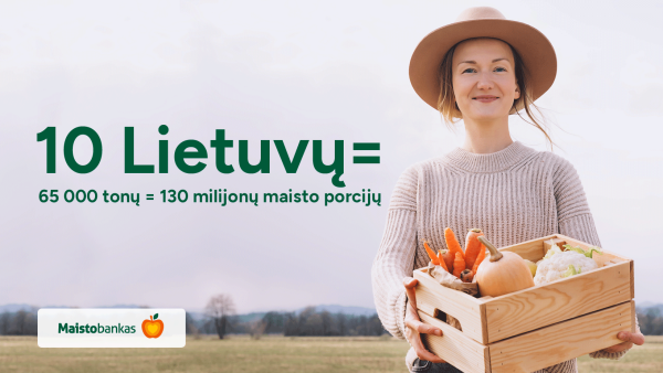 Ūkininkai kviečiami paaukoti nerealizuotą maistą skurstantiesiems