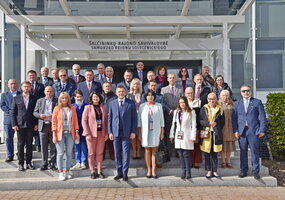 Dożynkowe spotkanie partnerów samorządu rejonu solecznickiego
