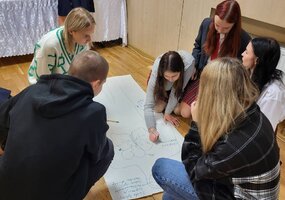 Rajoninė moksleivių konferencija Baltojoje Vokėje
