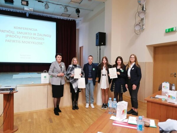 Rajoninė moksleivių konferencija Baltojoje Vokėje