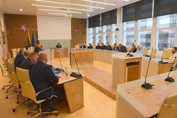 Aptarti einamieji seniūnijų darbai