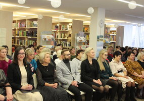 Kalėdinis susitikimas bibliotekoje
