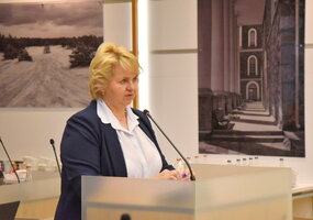 Biudžeto ir finansų skyriaus vedėja Jelena Uljanovič