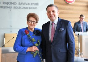 Padėkos Šalčininkų rajono savivaldybės tarybos nariams, Lucija Dudoit
