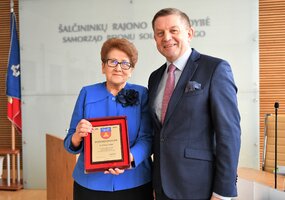 Padėkos Šalčininkų rajono savivaldybės tarybos nariams, Lucija Dudoit