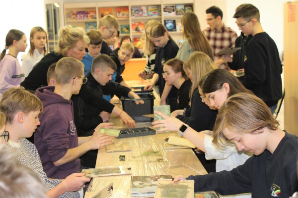Cianotipijos edukacija Šalčininkų viešojoje bibliotekoje