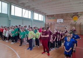 Pradinukų sporto varžybos „Drąsūs, stiprūs, vikrūs“