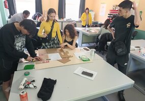 Erasmus+ projektas STEAM iSTEAMwork finišo tiesiojoje