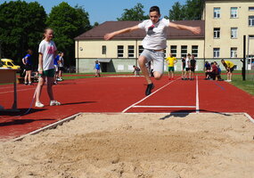 Šalčininkų rajono mokyklų žaidynių keturkovės varžybos