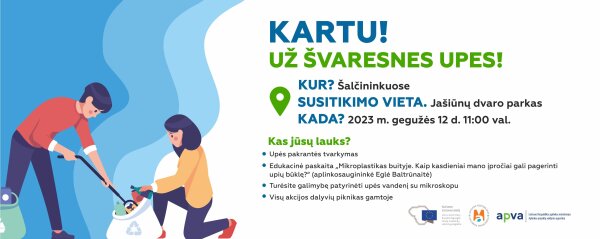 Kartu už švaresnes upes