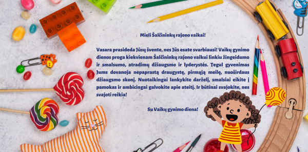 Su Tarptautine vaikų gynimo diena! 