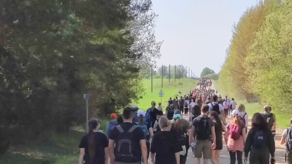Pėsčiųjų žygis pasieniečiui Gintarui Žaguniui atminti