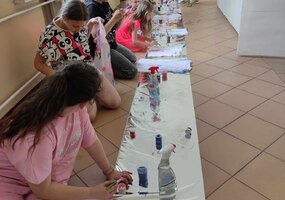Jašiūnų „Aušros“ gimnazijoje vyko vaikų vasaros poilsio stovykla