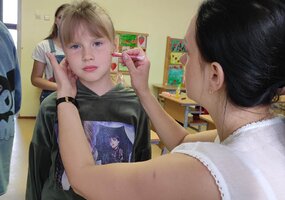 Jašiūnų „Aušros“ gimnazijoje vyko vaikų vasaros poilsio stovykla