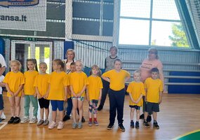 Šurmuliavo darželinukų sporto šventė