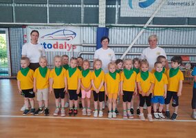Šurmuliavo darželinukų sporto šventė