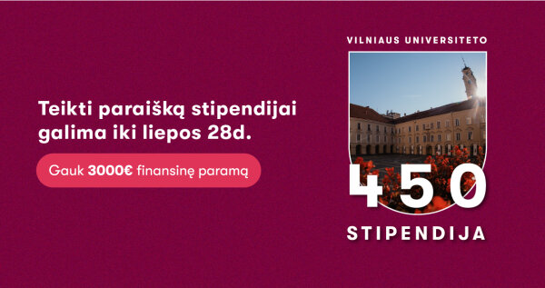 450-mečio stipendija - skirta būsimiems studentams, turintiems finansinių sunkumų