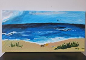 Malowanie na płótnie w przestrzeni młodzieżowej w Ejszyszkach