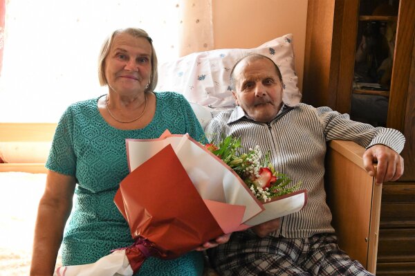 Jadvygos ir Ciprijano Šilobritų auksinės vestuvės