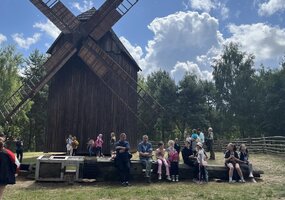 Dievo gailestingumo bendruomenė įgyvendino vaikų vasaros poilsio projektą