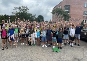 Vaikų vasaros poilsio projektas „Sportuokime ir pažinkime kartu!”