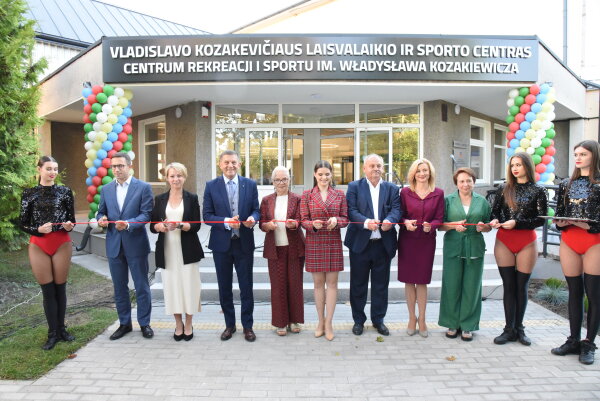 Tikslas, darbas, rezultatas: po remonto atidarytas V. Kozakevičiaus laisvalaikio ir sporto centras
