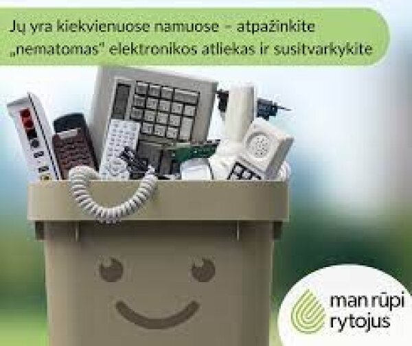 Kaip elgtis su elektronikos atliekomis?