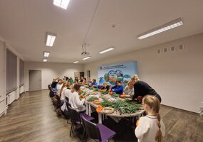 Advento vainiko pynimo kūrybinės dirbtuvės