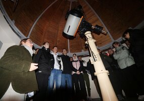 Śladami polskich astronomów: młodzież z rejonu solecznickiego odkrywa tajemnice nieba w Wilnie