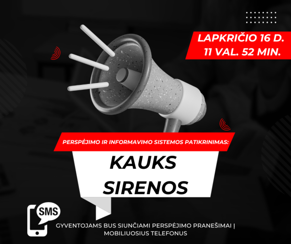 Kauks civilinės sirenos