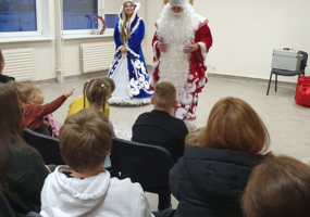Kalėdų Senelio apsilankymas Poškonyse
