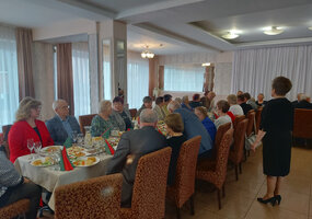 Spotkanie opłatkowe polskiego uniwersytetu trzeciego wieku