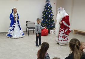 Kalėdų Senelio apsilankymas Poškonyse