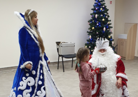 Kalėdų Senelio apsilankymas Poškonyse