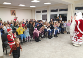 Kalėdų Senelio apsilankymas Poškonyse