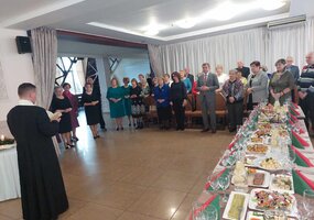 Spotkanie opłatkowe polskiego uniwersytetu trzeciego wieku