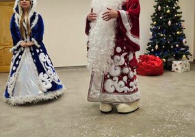 Kalėdų Senelio apsilankymas Poškonyse
