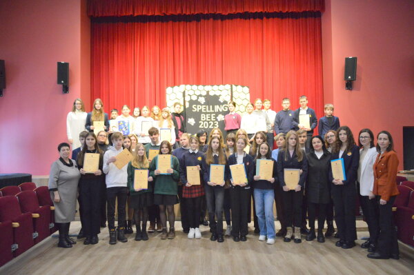 Rajoninis anglų kalbos konkursas „Spelling Bee“