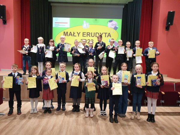 Mały Erudyta 2023: Konkurs wiedzy dla uczniów klas początkowych polskich szkół w rejonie...