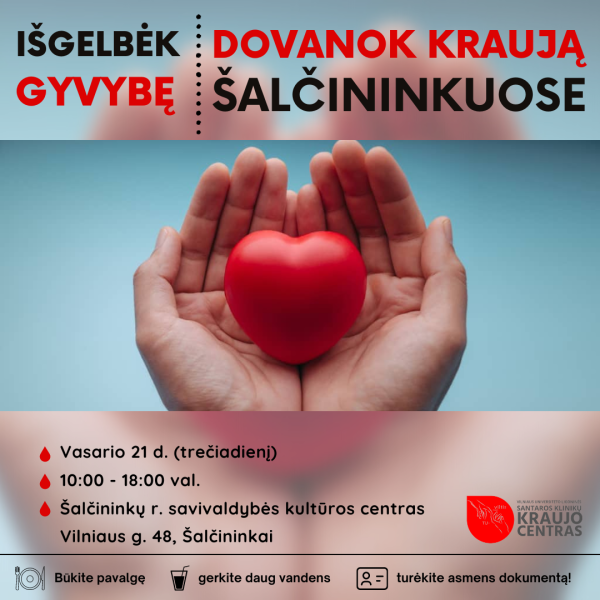 Kraujo donorystės akcija