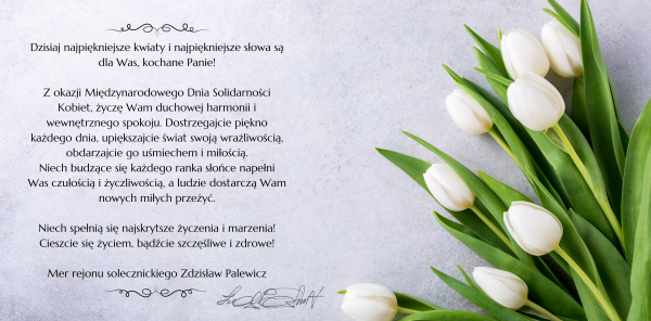 Z Dniem Kobiet! 