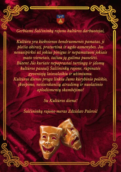 Su Kultūros diena!