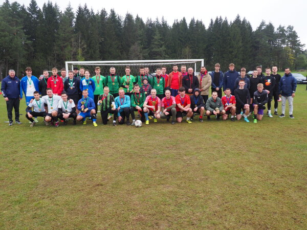 Šalčininkų rajono mažojo futbolo 7x7 turnyras LSD „Žalgiris“ taurei laimėti