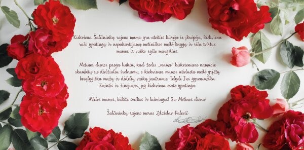 Su Motinos diena!