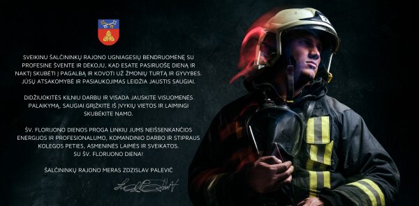 Su Šv. Florijono diena! 